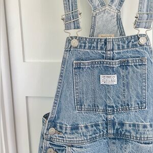 VINTAGE WOMEN'S OVERALLS - EXTRA SMALL - What a Delight - (Medium Wash)